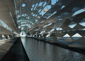 Innovadora y artística estructura que desaliniza agua de mar con energía solar