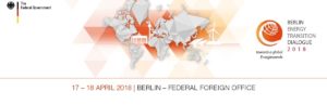 Lee más sobre el artículo CENERGIA participó en Diálogo sobre Transición Energética BERLÍN 2018